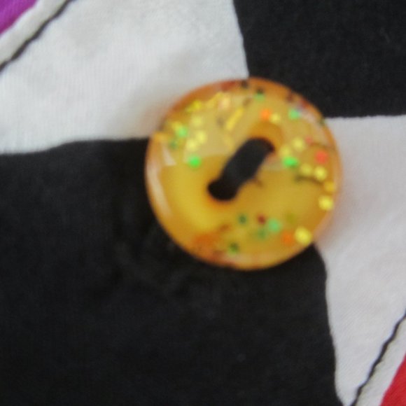 Carole Little 10 LS Colorblock Floral Silk Shirt - Picture 8 of 12